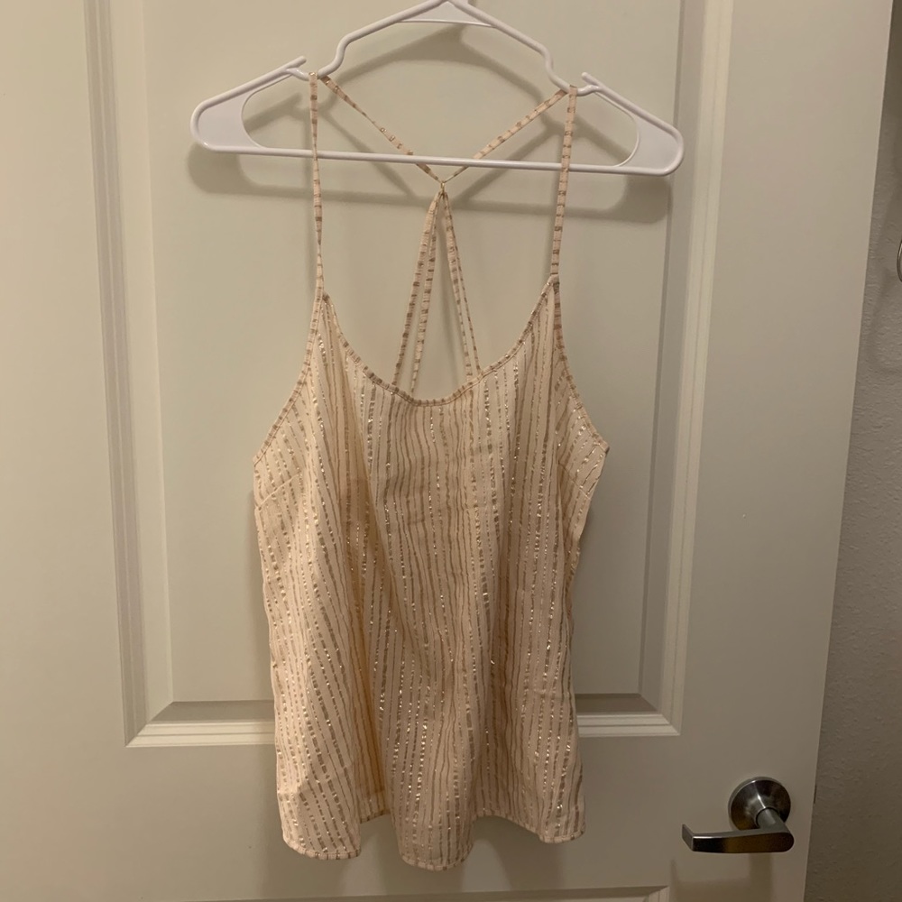 ❌SOLD❌ NWT Victoria’s Secret Shimmer Tank Top